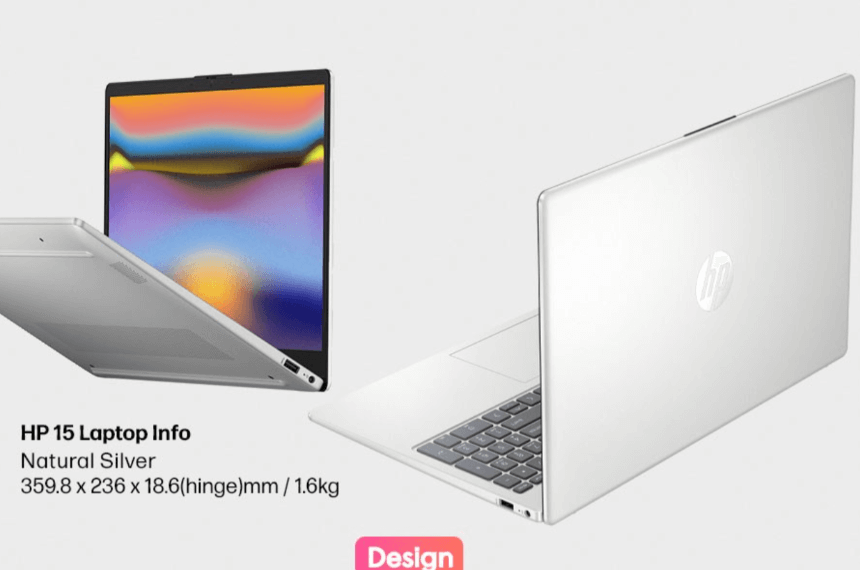 HP 자비스 AI 노트북 외관