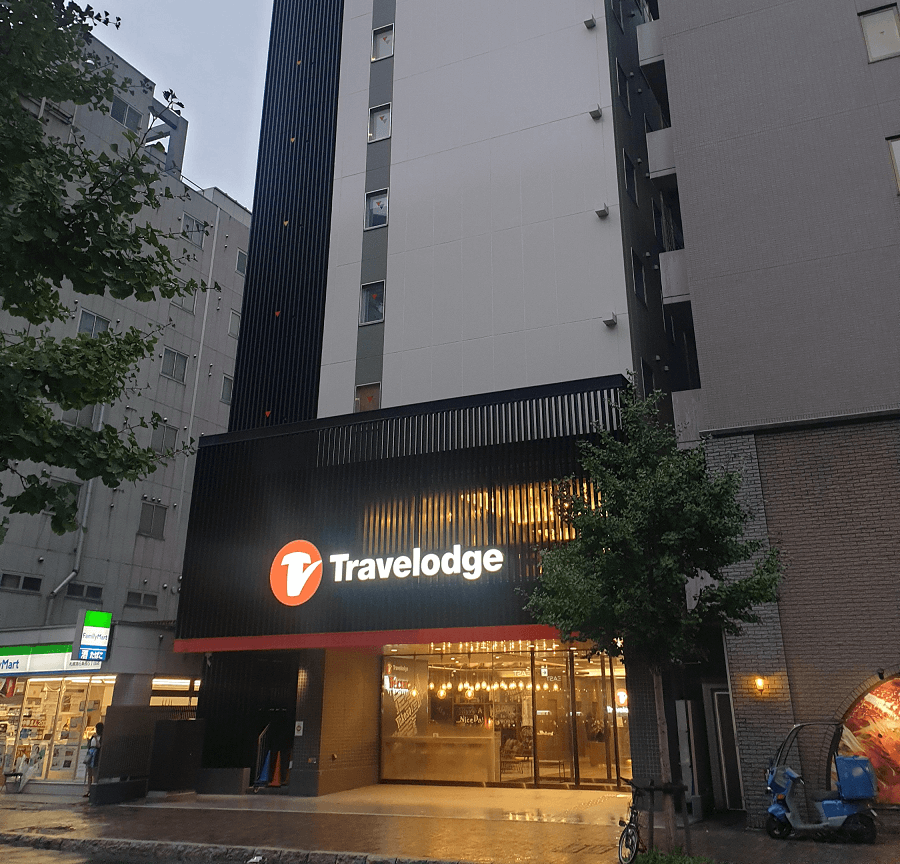 한국어 : 트래블로지 삿포로 스스키노
일본어 : トラベロッジ 札幌すすきの
영어 : TRAVELODGE SAPPORO SUSUKINO