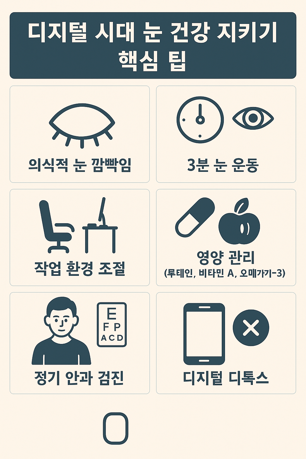 눈건강관리 이미지