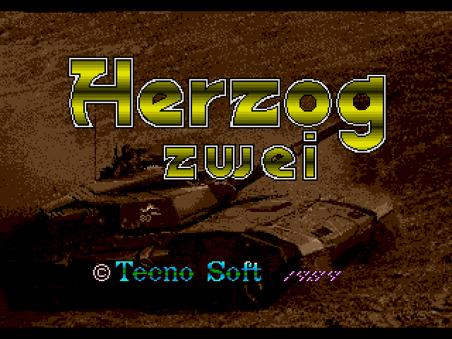  Herzog Zwei (메가 드라이브 / MD) 게임 롬파일 다운로드