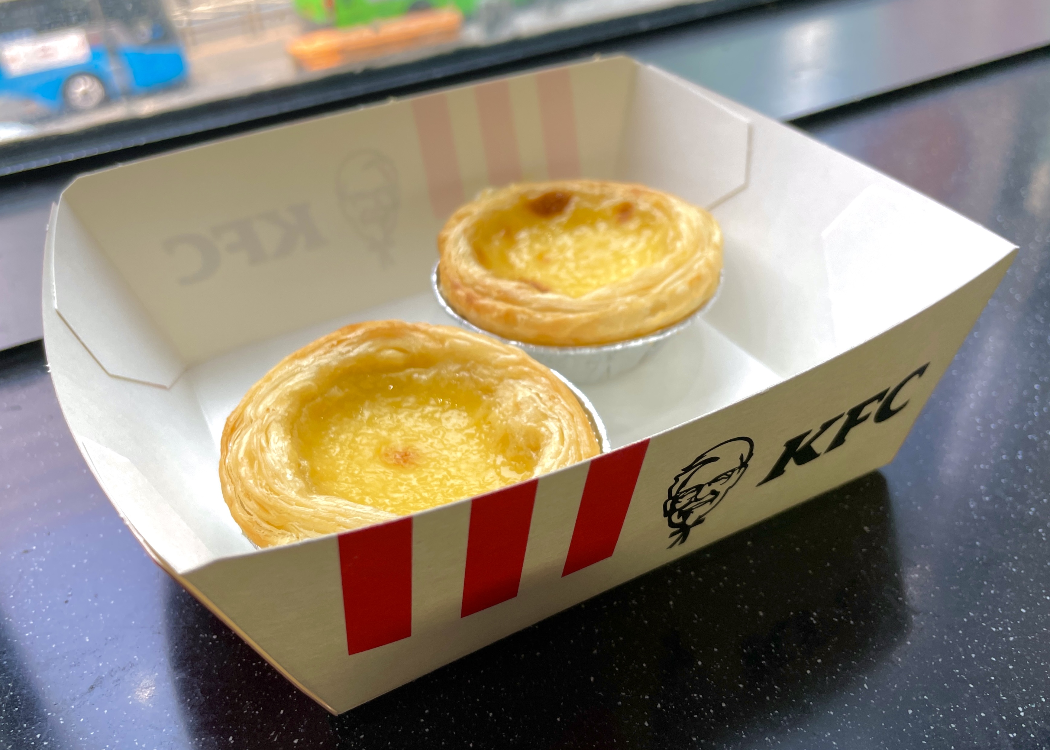 [먹은거] 여기 이것도 팔았었나...? "KFC 에그타르트"