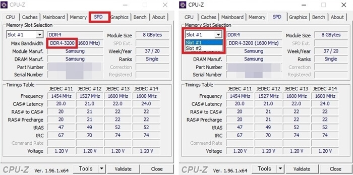 CPUZ를-이용한-메모리-확인방법