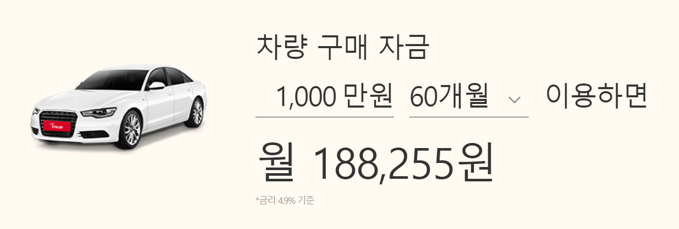 엔카 중고차론