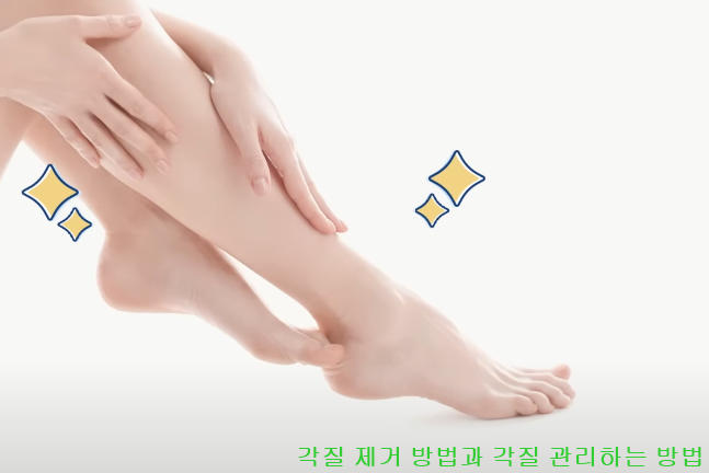  각질 제거 방법과 각질 관리하는 방법