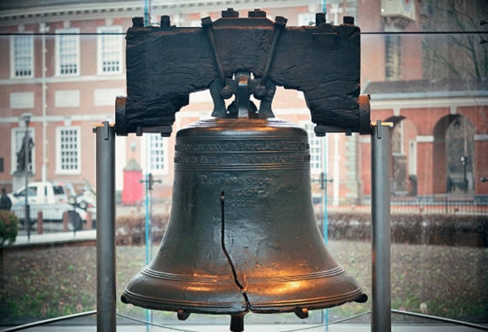 The Liberty Bell in Philadelphia