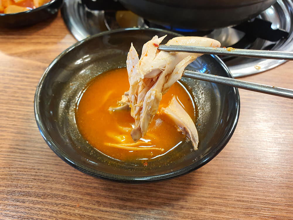 성남 중앙시장 수미식당- 닭한마리얼큰칼국수8