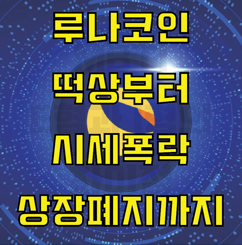  루나 코인 떡상부터 시세 폭락 후 상장폐지까지 정리 (Feat. 루나 2.0)   권도형 와이프