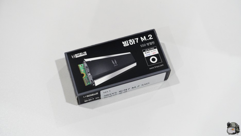  3RSYS 빙하7 M.2 SSD 방열판 개봉기 및 사용후기, M.2 NVMe SSD 온도 낮추는 법