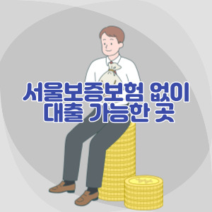 서울보증보험-없이-대출-가능한-곳