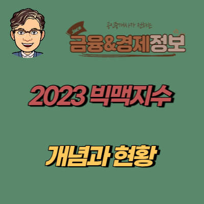 썸네일 2023 빅맥지수