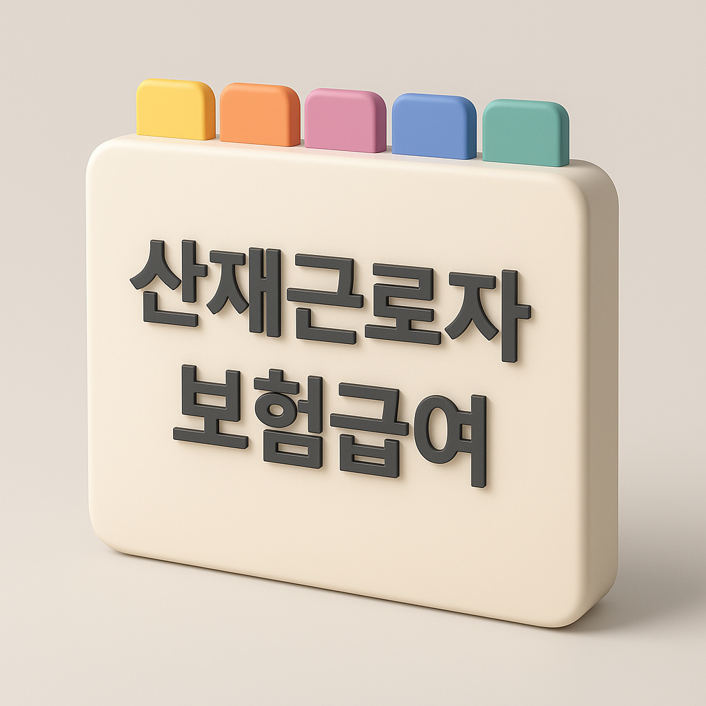 산재근로자 보험급여란? 신청부터 지급까지
