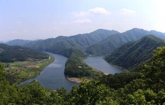 한반도 지형 이미지