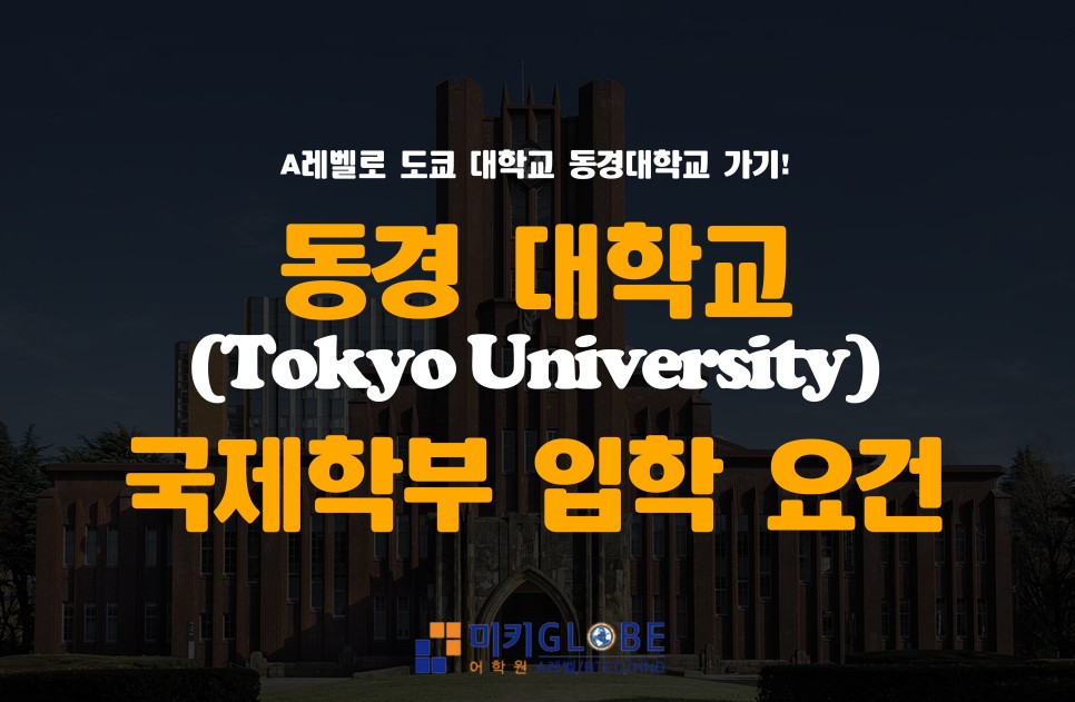 동경대학교 대학교 (Tokyo University) 가기, 일본 대학 입학 요건 9