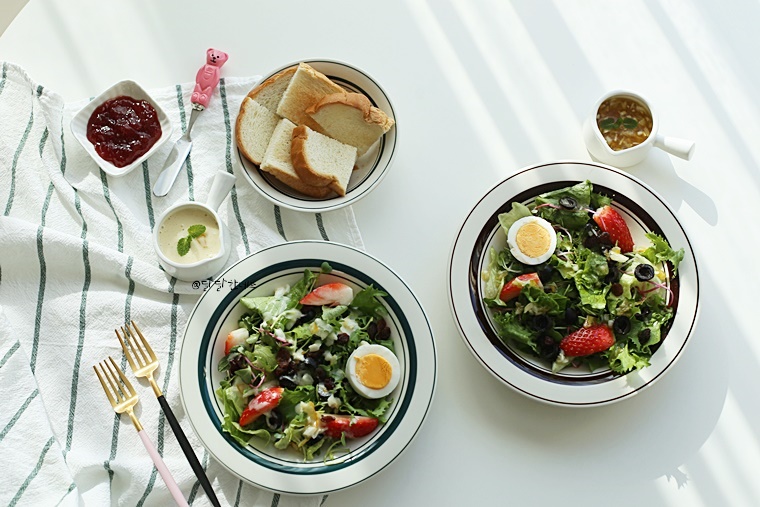 2가지 style로 알려드릴게요 유자드레싱만들기 유자청샐러드소스 6