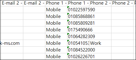 CSV-연락처-수정