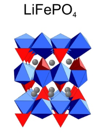 리튬인산철 양극재 구조 사진