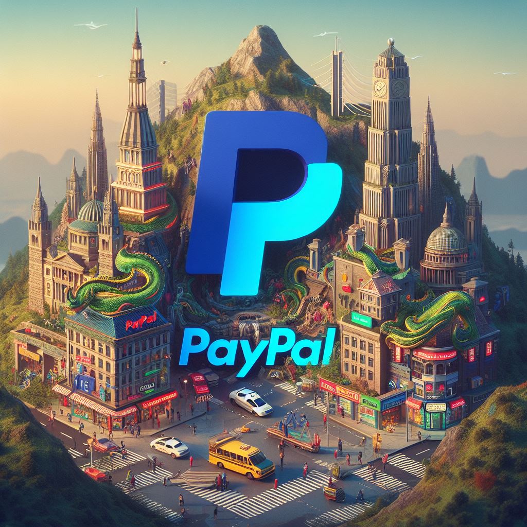 페이팔(PayPal) 기업 로고 이미지