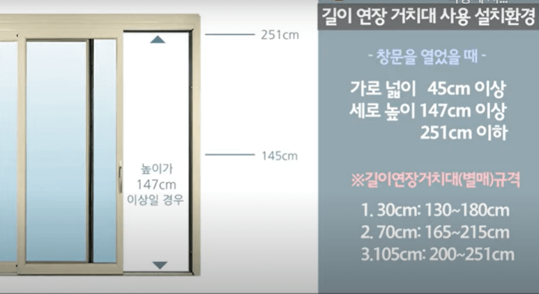 22년삼성창문형에어컨윈도우핏설치방법 해체분리방법