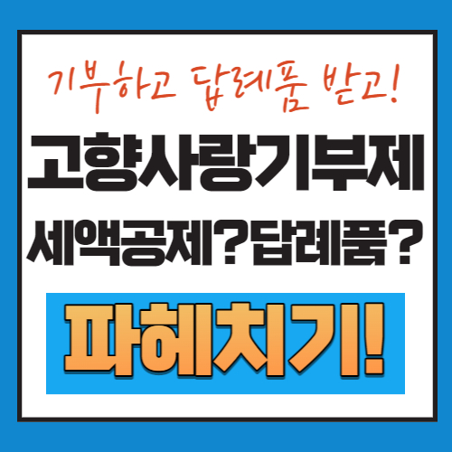 고향사랑기부제