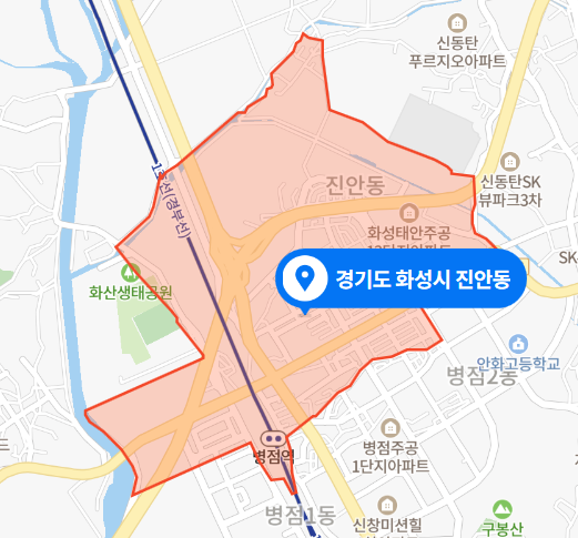  경기도 화성시 진안동 50대 남성 뺑소니 추정 사망사건 (2021년 4월 28일)