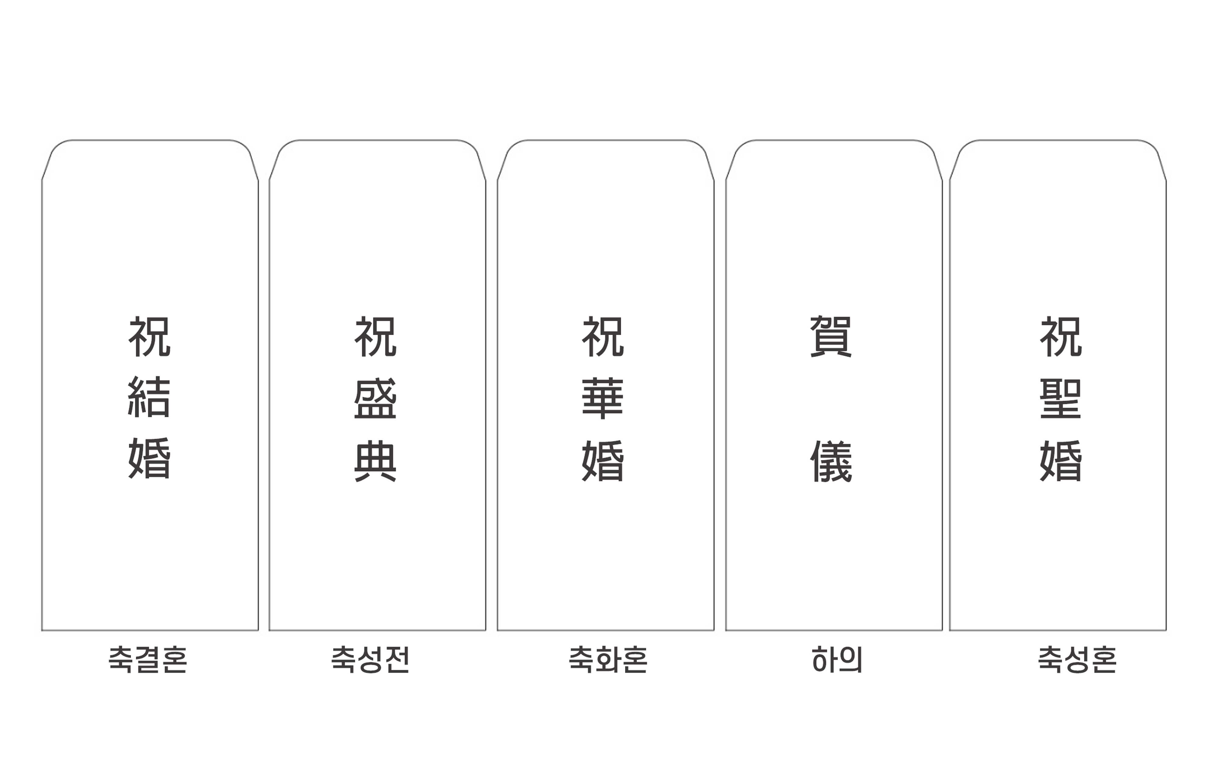  결혼식 축의금 봉투 쓰는 법, 작성법 이 정돈 알아야죠