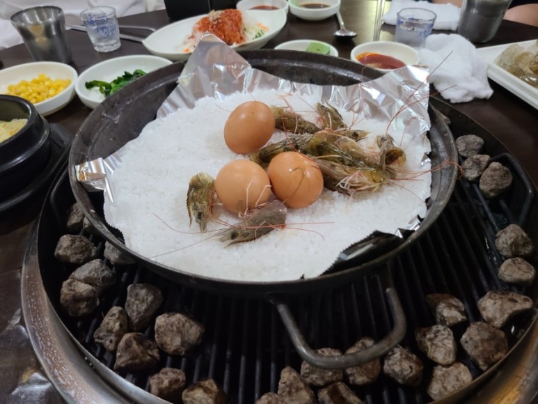 황금왕새우구이 이미지