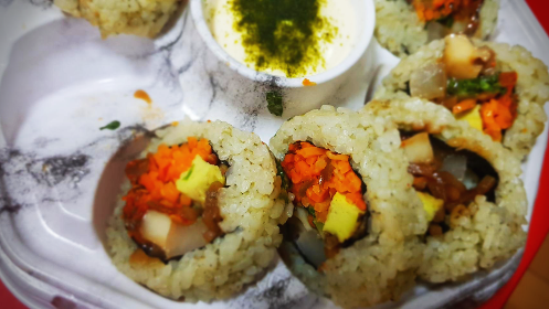  [신상편스토랑]전복감태김밥 반값에 할인받아 먹은 후기