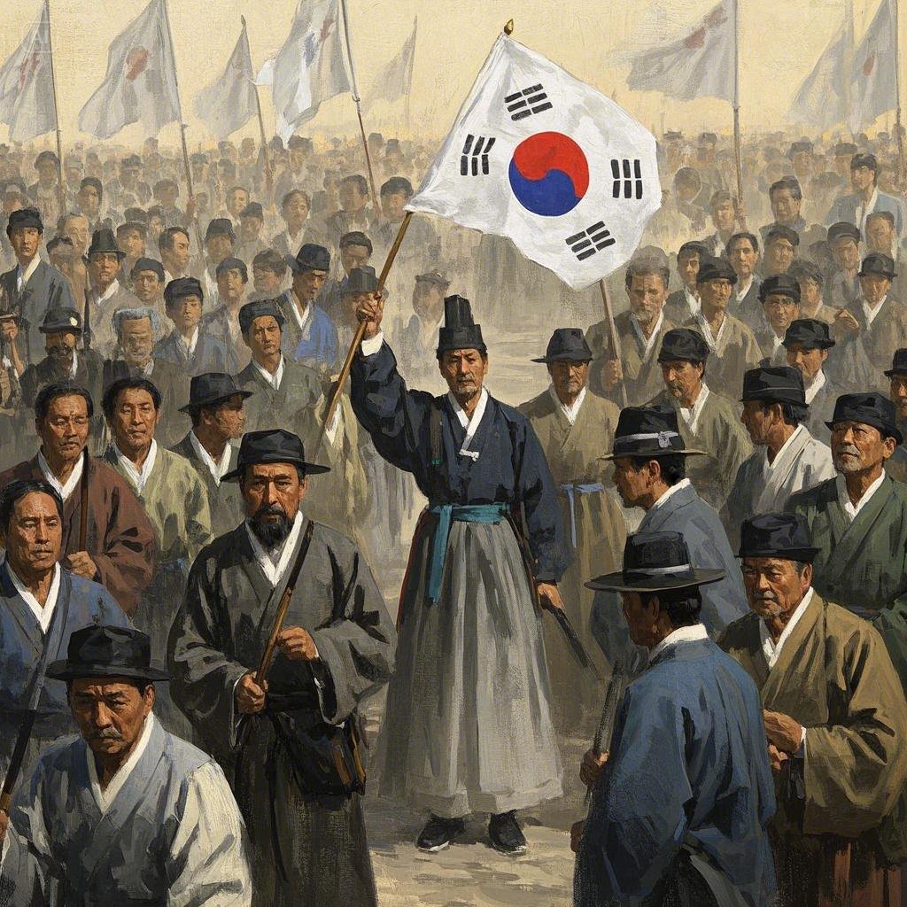 삼일절 독립운동 재구성