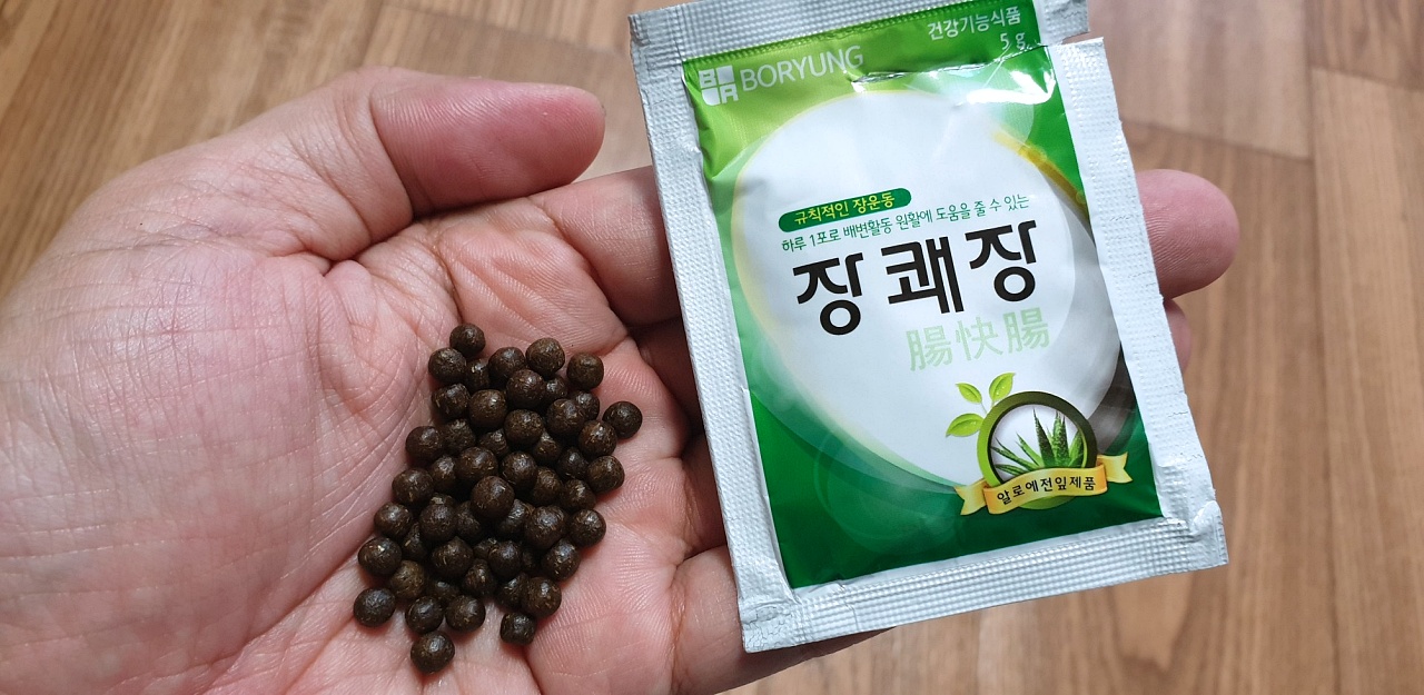  배변활동에 도움되는 알로에아보레센스 건강기능식품 #장쾌장