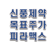  신풍제약 주가 주가전망 피라맥스 !!!