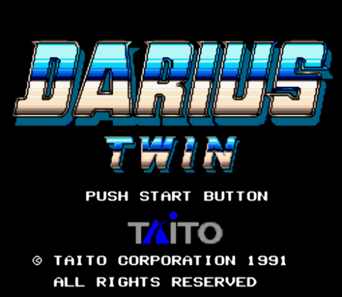  다라이어스 트윈 - Darius Twin (슈퍼 패미컴 - SFC 롬파일 다운)