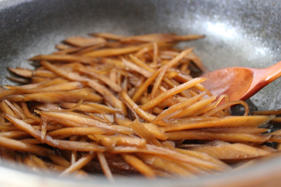 만물상 무생채 맛있게 하는법 +우엉조림 맛있게 11