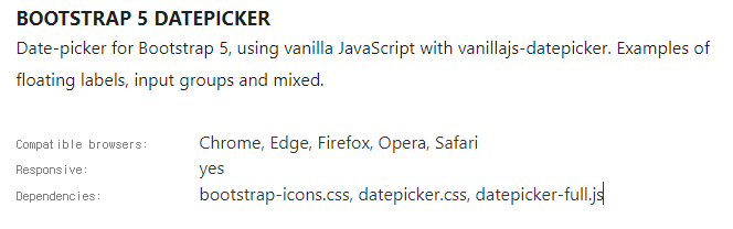 Date-picker-부트스트랩-bootstrap