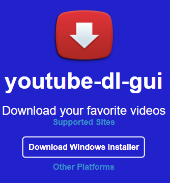  간편한 유튜브 동영상 다운로드 방법 유틸리티 추천   yotube-dl-gui