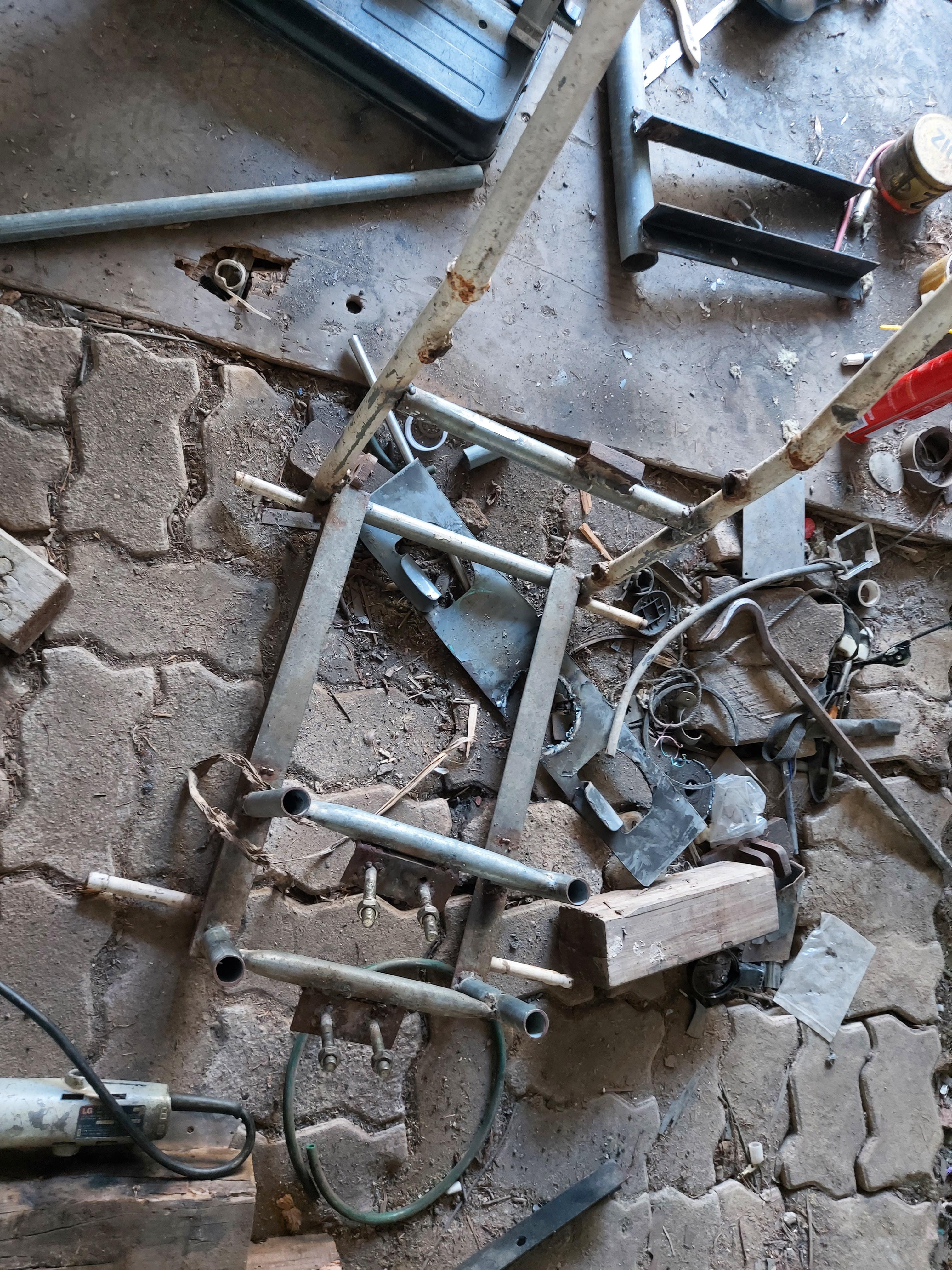 수레형 예초기 (두바퀴) 2