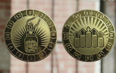 키베라의 저축연구 동전