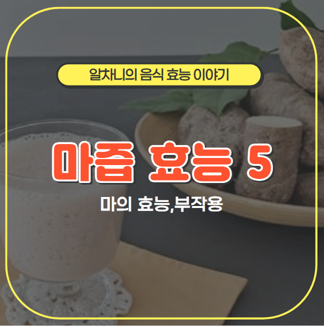 마즙효능&#44; 부작용