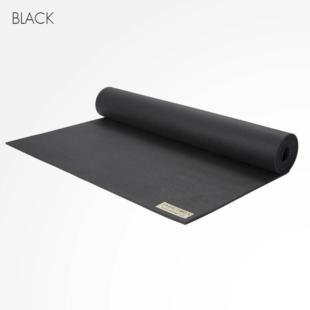 Jade Yoga Harmony Yoga Mat / Black
