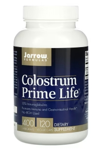 자로우포뮬러스 초유 프라임 400mg 120캡슐&#44; Colostrum Prime Life&#44; Jarrow Formulas