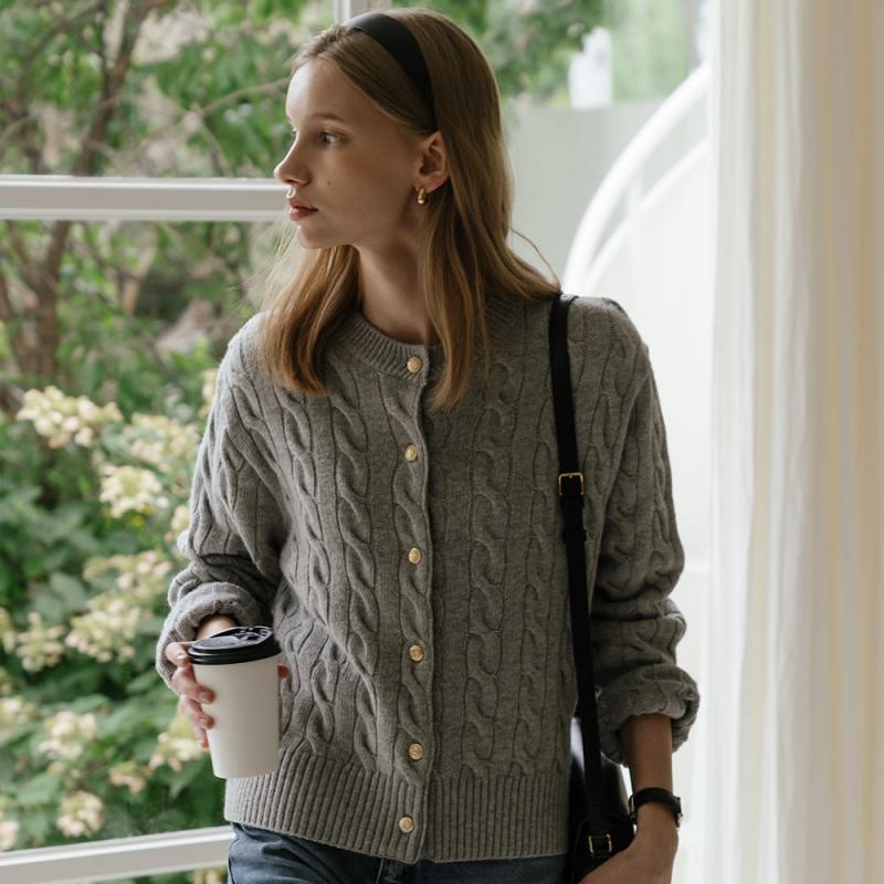 틸아이다이 Nina cashmere cardigan