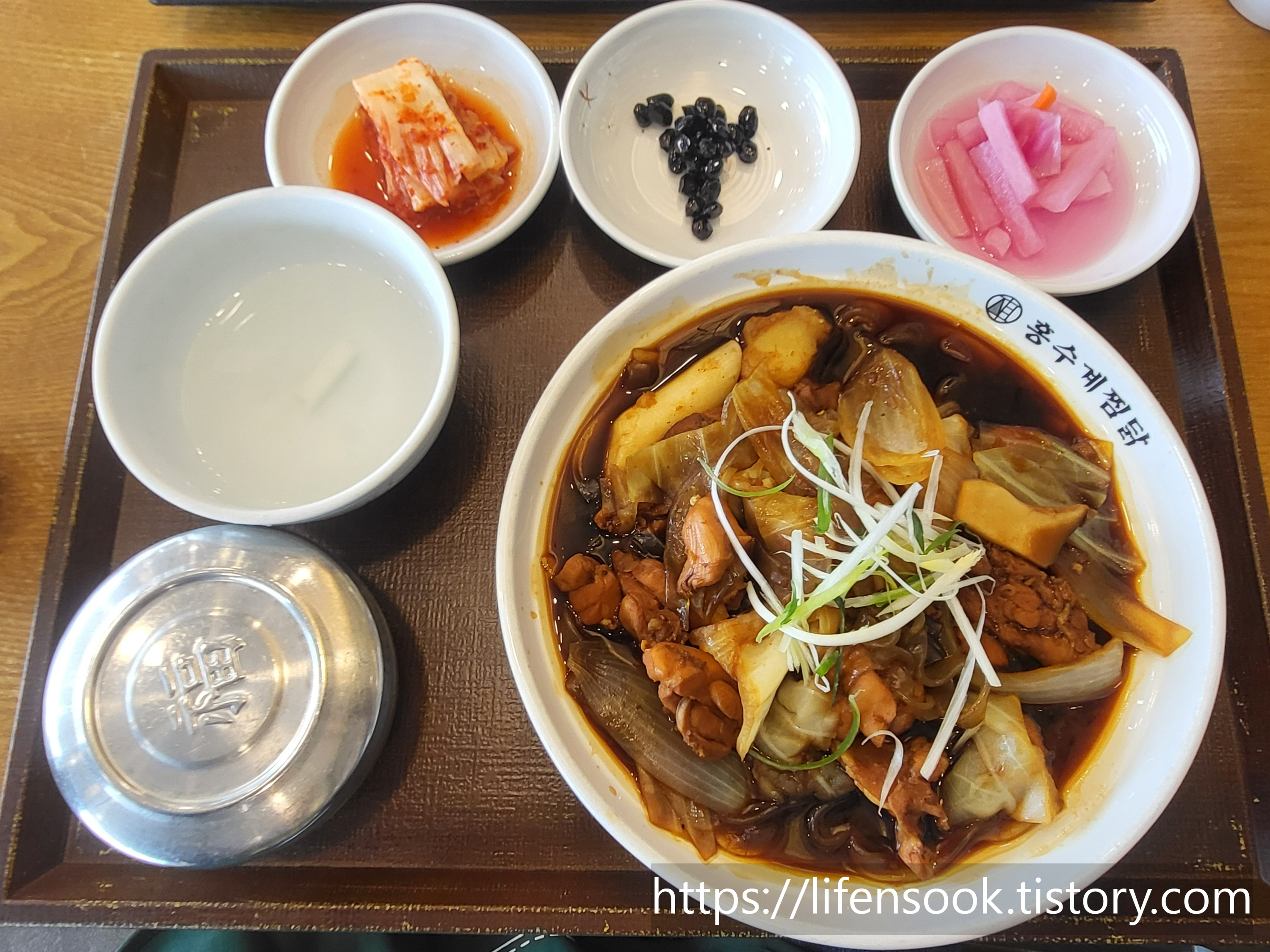 홍수계찜닭 이수역파스텔시티점 찜닭한상 1