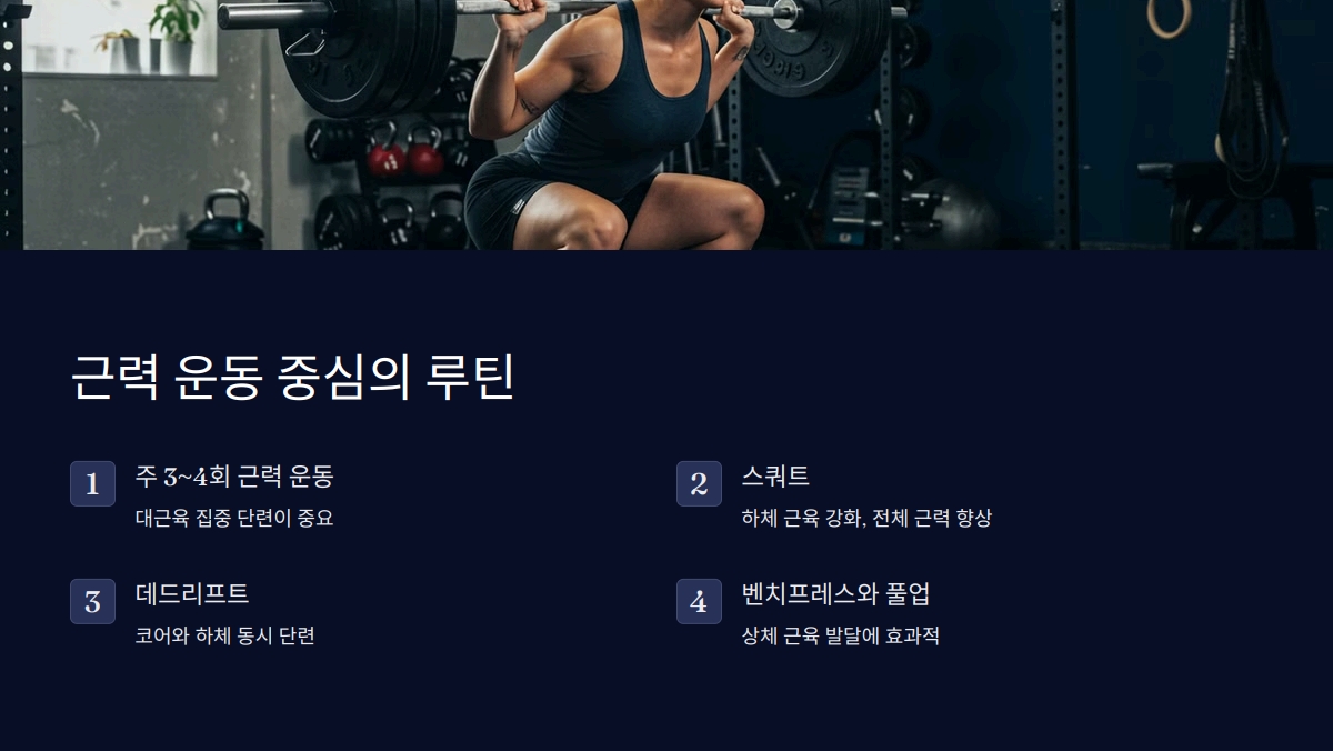 마른비만 운동법