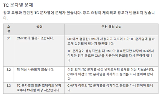 TC 문자열 오류 해결방법