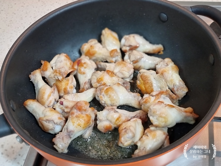 콜라 계봉간장조림 술방울 마미 굿~ 간장 닭볶음 레시피 매콤달콤 3