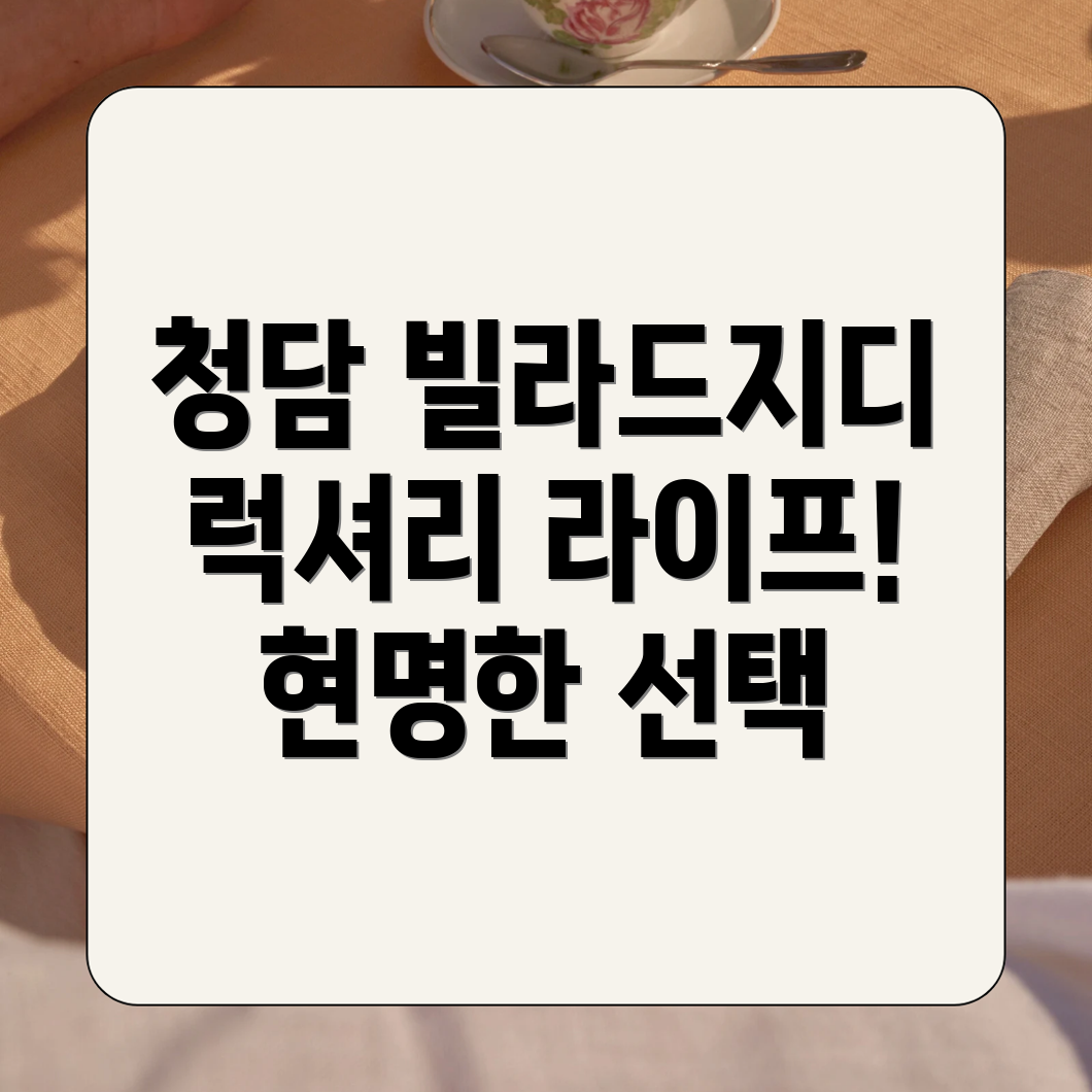 청담 빌라드지디