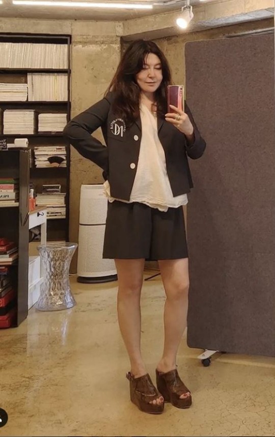  한혜연, 날씬하다 못해 깡말랐네 "부럽부럽" [사진]