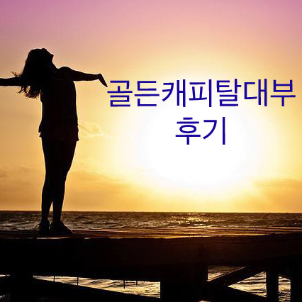  골든캐피탈대부 후기 및 대체상품 총정리