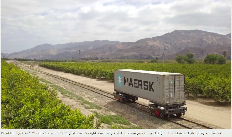 자율주행 전기 화물열차의 도입은 가능할까 VIDEO:Can Freight Train Cars Go Electric—and Self-Driving?