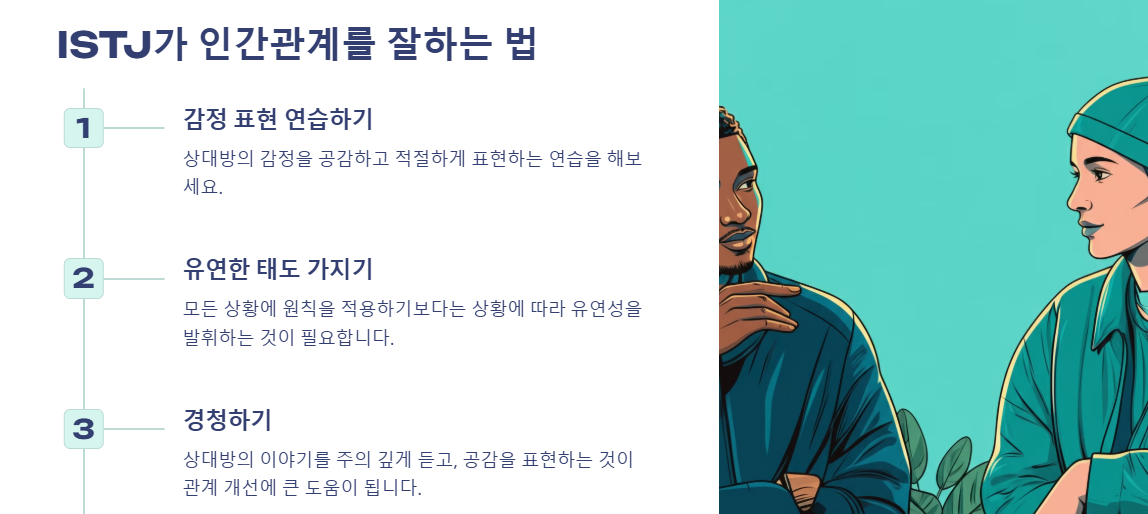 ISTJ가 인간관계를 잘하는 법