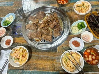 연탄 돼지갈비